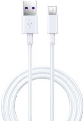 DEVIA Shark EC306 USB-C 5A 1, 5m, kábel, fehér