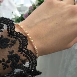 Ezera Bratara dama eleganta cu piatra soarelui Lila din argint placat cu aur 925 (BDELILA925)