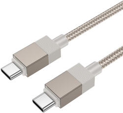 hoco. USB-C - USB-C, 3A, 60W, X110, 1m, kábel, arany