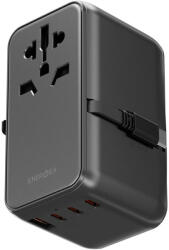 Energea TravelWorld GAN85 USB-C 80 cm, kábel, fekete