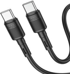 hoco. USB-C - USB-C PD, 3A, 60W, X83, 1m, kábel, fekete