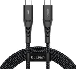 Tech-Protect UB11T Ultraboost USB-C PD 100W, / QC3.0 200cm, kábel, fekete