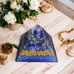 Ezera Obtine o perspectiva asupra scopului vietii tale cu piramida orgonica din cristale Lapis Lazuli (PNCLLAZ) Obiect de decorat