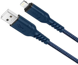 hoco. USB - Lightning 2.4A, X59, 1m, kábel, kék