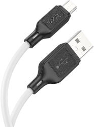 hoco. USB-A - Micro USB X90 2.4A, 1m, kábel, fehér