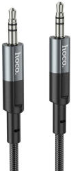 Hoco AUX Jack 3, 5mm (male) Jack 3, 5mm (male) UPA23, 1m, metal gray, kábel, szürke