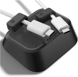 Spigen Magnetic cable holder magnetic cable organizer, kábel, fekete