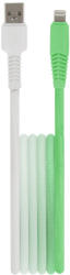 Setty USB - Lightning, 1, 5m, 2.4A, KGA-L-1.52420, kábel, fehér-menta