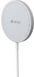 DEVIA Smart mágneses 15 W, vezeték nélküli töltő, fehér