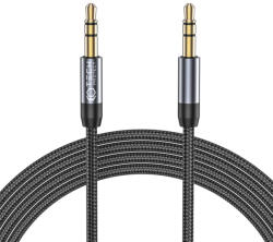 Tech-Protect UltraBoost 3, 5mm mini jack / 3, 5mm mini jack 1, 5m, kábel, fekete