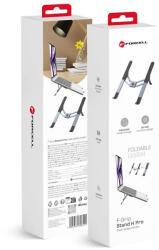 Forcell F-GRIP Fold Stand H Pro, laptop állvány, szürke