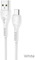 hoco. USB-A - Micro USB X37, 1m, kábel, fehér