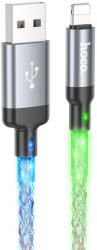 hoco. USB - Lightning 2.4A, U112, 1m, kábel, szürke