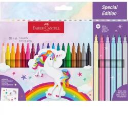 Faber-Castell Faber-Castell: Unikornisos filctoll készlet - 24 db-os (554221) - jateknet