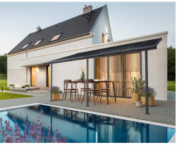 Palram Capri 5400 szürke 3 x 5, 46 (7290108128931)