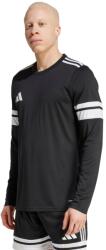 Adidas Férfi sportpóló, adidas, Squadra 25, hosszú ujjú, fekete, újrahasznosított poliészter, L INTL