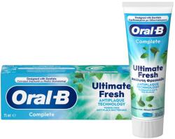 Oral-B Complete Ultimate Fresh fogkrém, antibakteriális cinkkel és hosszan tartó frissesség technológiával, 75 ml