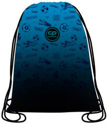 COOLPACK - First zsinóros hátizsák, tornazsák - Football Gradient Blue (F159008) (F159008)