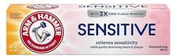 Arm & Hammer Fogkrém, kar és kalapács, érzékeny, fogfehérítésre és érzékenység csökkentésére, fluoriddal, menta ízzel, 127 gr