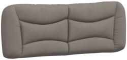 vidaXL tópszínű szövet fejtámla párna 140 cm 374580 (374580)