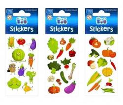 Starpak Zöldségek matrica 6 x 18 cm - többféle (483491)