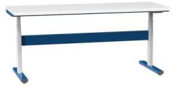 POLAK Elektromosan állítható ERGO asztal, 2000 x 700 x 660 (1100) mm, LAMINO, sötétkék