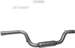 Polmostrow POLMO 31.21 - Kipufogó közép dob Volvo C30/C70/S40/V50 2.4i (P31_21)
