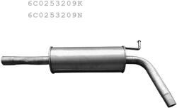Edex 30.661 - Kipufogó közép dob SEAT IBIZA IV 1.0 (2014-) (E30_661)