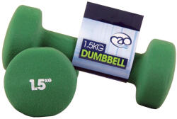 Bodhi Kézisúlyzó párban - 2x1, 5kg - zöld - Fitness Mad