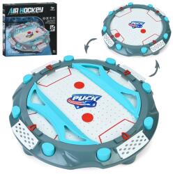 Flippy Air Hockey asztal, Flippy, eredményjelzővel, 2 korong, lábak nélkül, ABS, felnőtteknek/gyerekeknek +5 év, 35, 5 x 7, 8 x 35, 5 cm, szürke (135245)