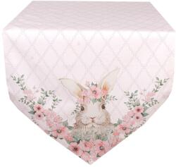 Clayre & Eef Easter Bunny pamut asztali futószalag 50x160 cm (FEB65-1)