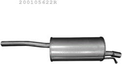 Edex 02.56 - Kipufogó hátsó dob DACIA LOGAN 1.5 D (2007-2012) (E02_56)