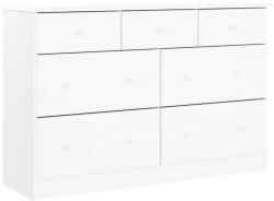 vidaXL ALTA fehér tömör fenyőfa komód 112x35x73 cm 30.26 kg (353920VidaXL)