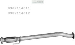 Polmostrow POLMO 18.01 - Kipufogó közép dob Isuzu D-Max II 2.5 DDi (P18_01)