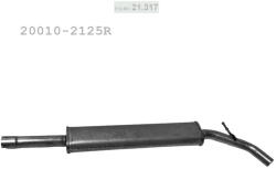 Polmostrow POLMO 21.317 - Kipufogó közép dob Renault Megane IV 1.2 TCe HB 2015-2019 (P21_317)