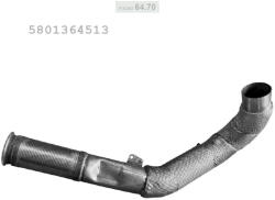 Polmostrow POLMO 64.70 - Kipufogó középső cső Iveco Stralis Euro VI (P64_70)