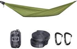 hikerjoy Hamac ultra light, nylon 20D ripstop, capacitate 150 kg, olive hikerjoy