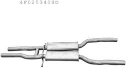 Edex Kipufogó közép dob AUDI A6 C6 Quattro 3.2 (2004-2008) (E01_90)
