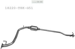 Polmostrow POLMO 09.99 - Kipufogó közép dob Honda HR-V 1.5i (P09_99)