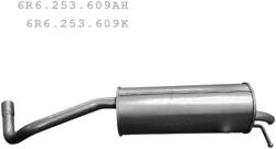 Edex 24.75 - Kipufogó hátsó dob SEAT IBIZA 1.4, 1.6 (2002-2015) (E24_75)