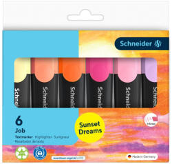 Schneider Textmarker Schneider Job Sunset Dreams 6 culori/set (TMK055)