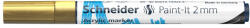 Schneider Marker cu vopsea acrilica Paint-It 310 2 mm Schneider AURIU - Set 10 (PMK017)