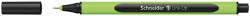 Schneider Liner 0.4 mm Line-Up Schneider NEGRU - Set 10 (LIN034)