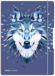 Herlitz Caiet my. book flex a4 2x40f velin wild animals wolf (9493990)