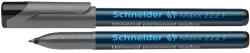 Schneider Marker OHP fin permanent Schneider 222 0.7 mm NEGRU - Set 10 (4046)