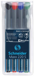 Schneider Marker OHP S fin permanent Schneider 4/set 220 0.4 mm (2356)
