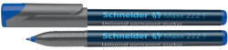 Schneider Marker OHP fin permanent Schneider 222 0.7 mm ALBASTRU - Set 10 (4046)