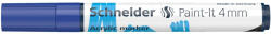Schneider Marker cu vopsea acrilica Paint-It 320 4 mm Schneider ALBASTRU - Set 5 (PMK018)