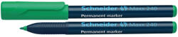 Schneider Marker permanent varf rotund 2 mm Schneider 240 VERDE - Set 10 (3030)
