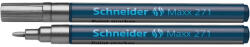 Schneider Marker cu vopsea 1-2 mm Schneider 271 ARGINTIU - Set 10 (5188)